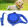COOYOMOO 3 in 1 Pet Dog Leash with Built-in Water Bottle Bowl Waste Bag Dispenser