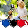 COOYOMOO 3 in 1 Pet Dog Leash with Built-in Water Bottle Bowl Waste Bag Dispenser